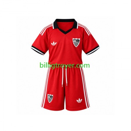 Billige Fotballdrakter FC Sevilla Barn Retro Hjemmedraktsett 2026/27 Kortermet